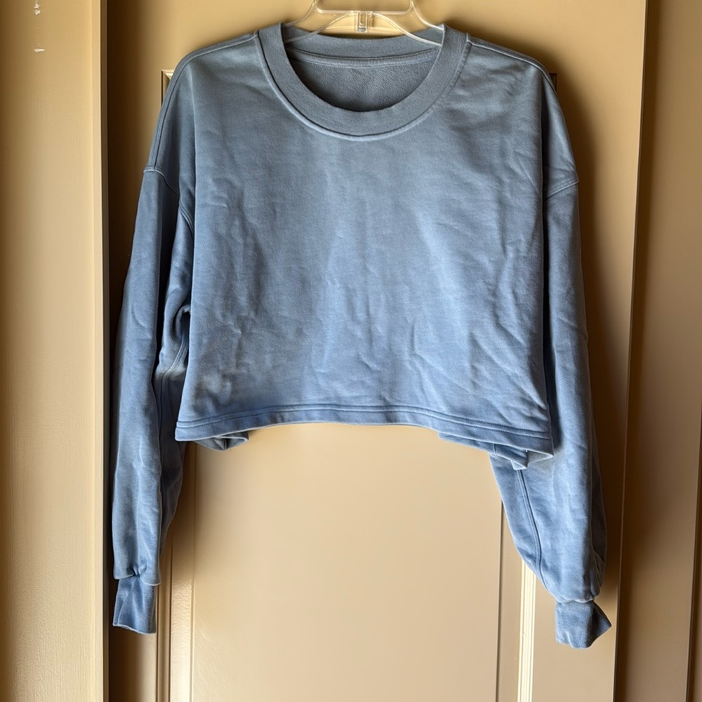 Lululemon Perfectly Oversized Cropped Sweatshirt